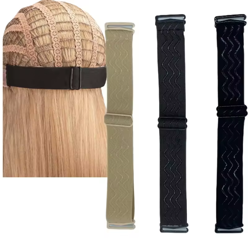 Wholesale Durable And Convenient Super Elastic Adjustable Silicone Strap No-slip Wig Band For Wig Making Or Hair Extension Tools