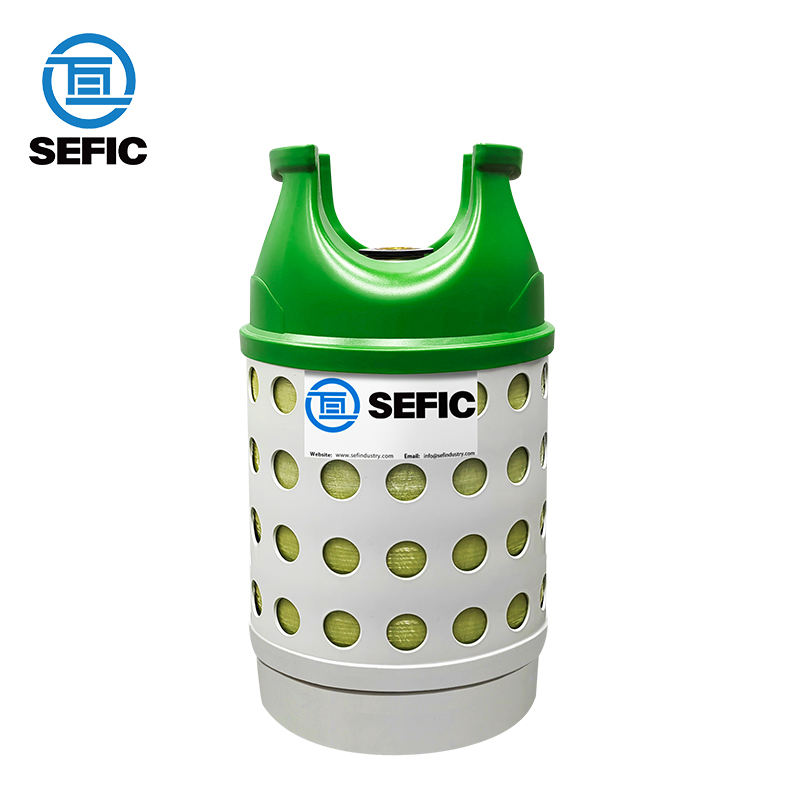 Portable 24.5l Propane Gas Tank Composite Lpg Cylinder Filling Manufacturer Plant 10kg Cylinder Pakistan