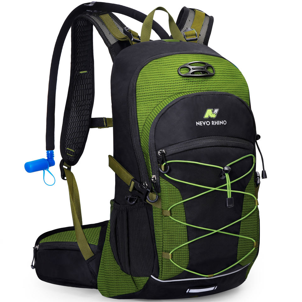 Manufacturer Sells Waterproof Fashion Insulated Liner Compartment Hydration Backpack With 2l Water Bag And Polyester Lining