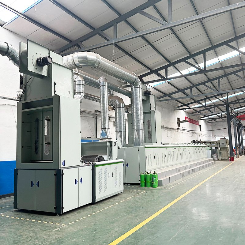 2024 Textile Waste Recycling Line New Design Cotton Waste Opening Machinery Fabric Tearing Recycling Machine with High Capacity