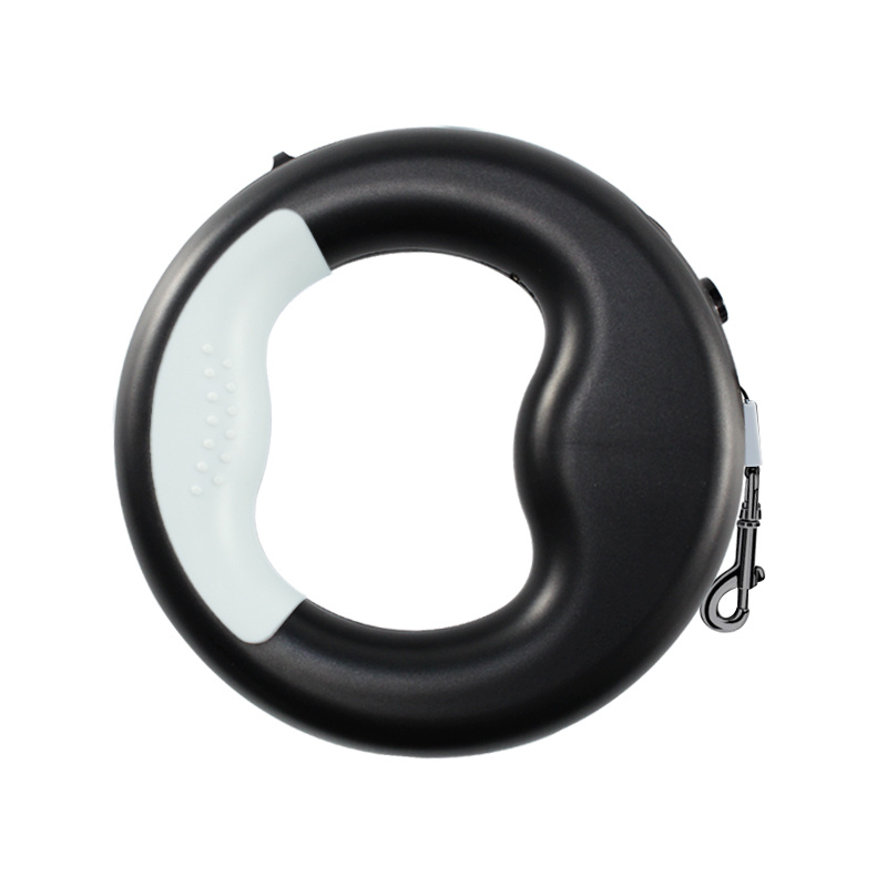 Small-Large Retractable Leash Collar for Dog Cat LED Light