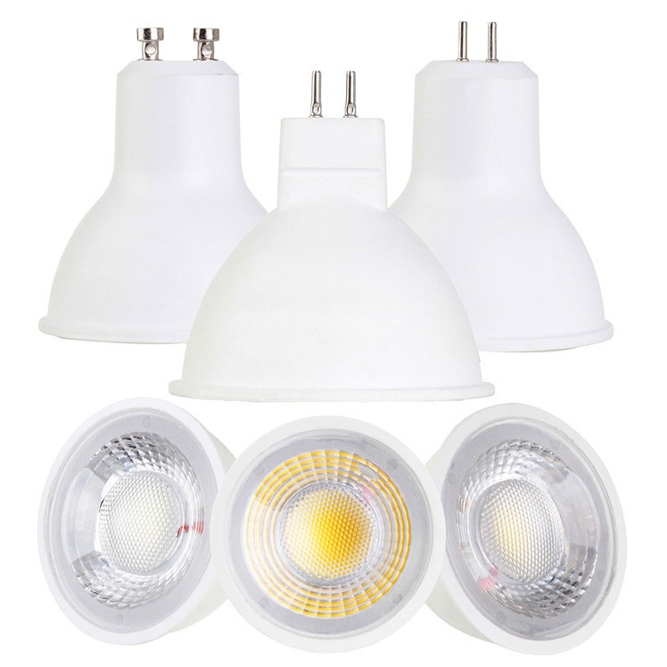 SMD/COB 7W 630lm 220V 24/36/60 Degree Lens LED Spotlight Bulb MR16 Gu5.3 LED Lamp Basic Customization