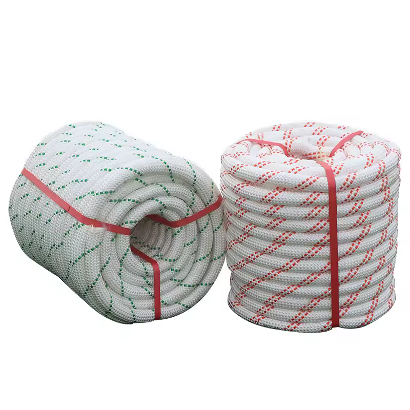 Best Selling Nylon & Polypropylene Braided Work Safety Rope For Aerial For Camping & Hiking Direct From Factory