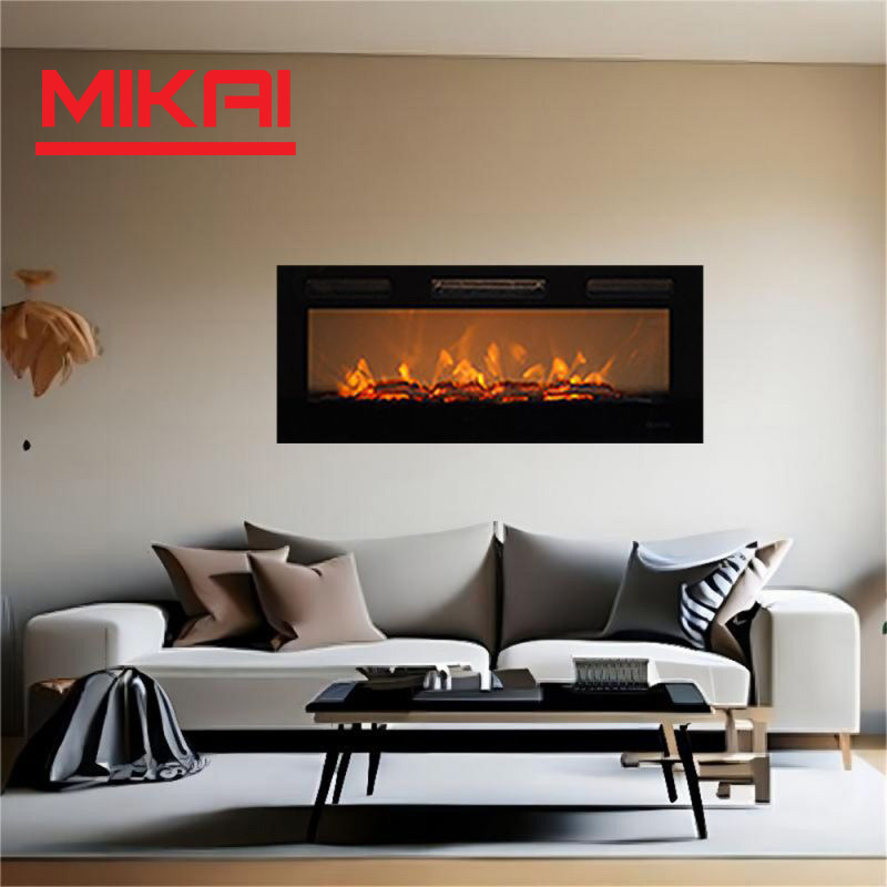 2024 New Design Home Decoration Indoor Space Fake Electric Fire Place
