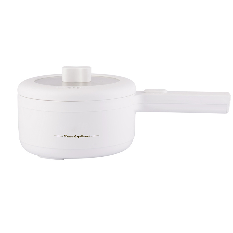 Multipurpose Electric Cooking Pot Soup Maker Food Processor Fast Cooking Skillet Non-Stick Coating Cooking Surface Electric Frying Pan