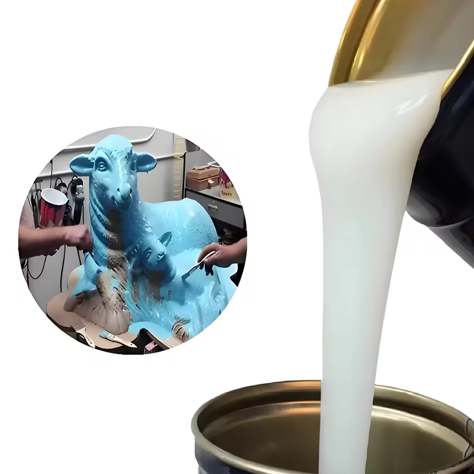 Rubber Mold Maker Moldes Liquid Silicone Rubber For Making Sculpture Gypsum Molds