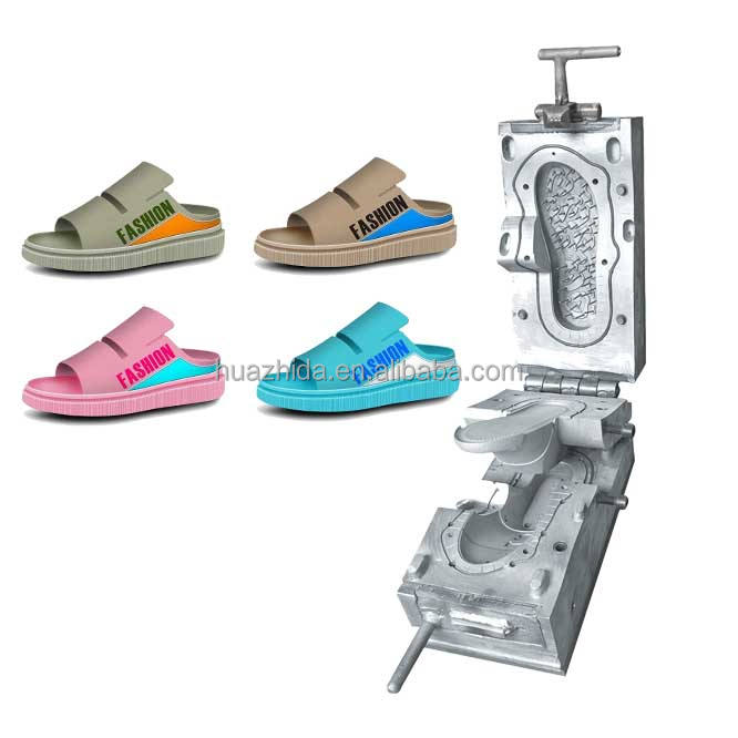 Huazhida Mould 2024 Fashion China Supplier PVC Slipper Shoes Mould
