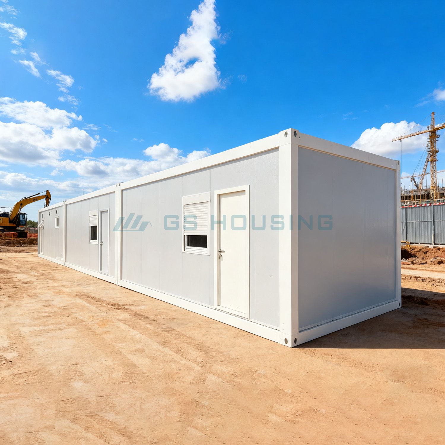 Manufacture Leak Proof Waterproof Steel Mobile Home Mine Labor Camp Container House Modular Prefabricated House Ready Container House