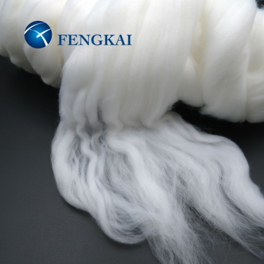 Polyester Tops Virgin Grande 3.3D *88mm Raw White