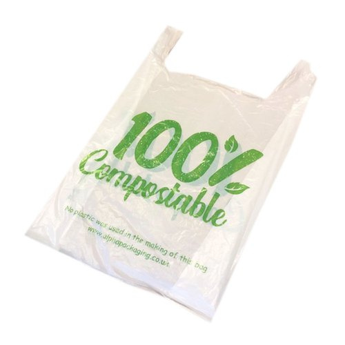 Manufacturer Eco Friendly Food Bag Home Compostable Vegetable Bag Biodegradable Fruit Packaging Shopping Bag