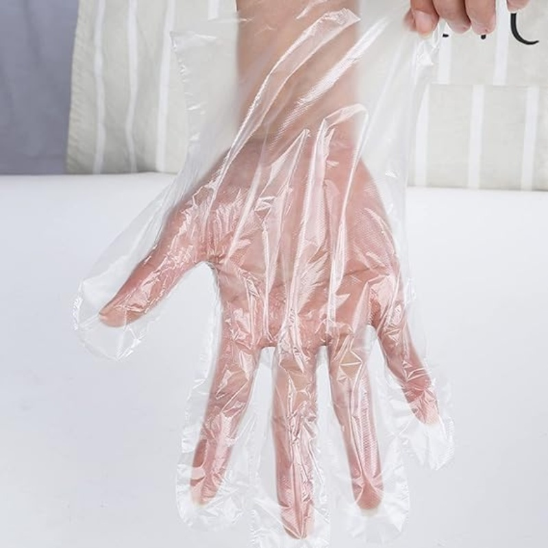 High Performance Household Transparent HDPE/LDPE/CPE/TPE/EVA Disposable Gloves