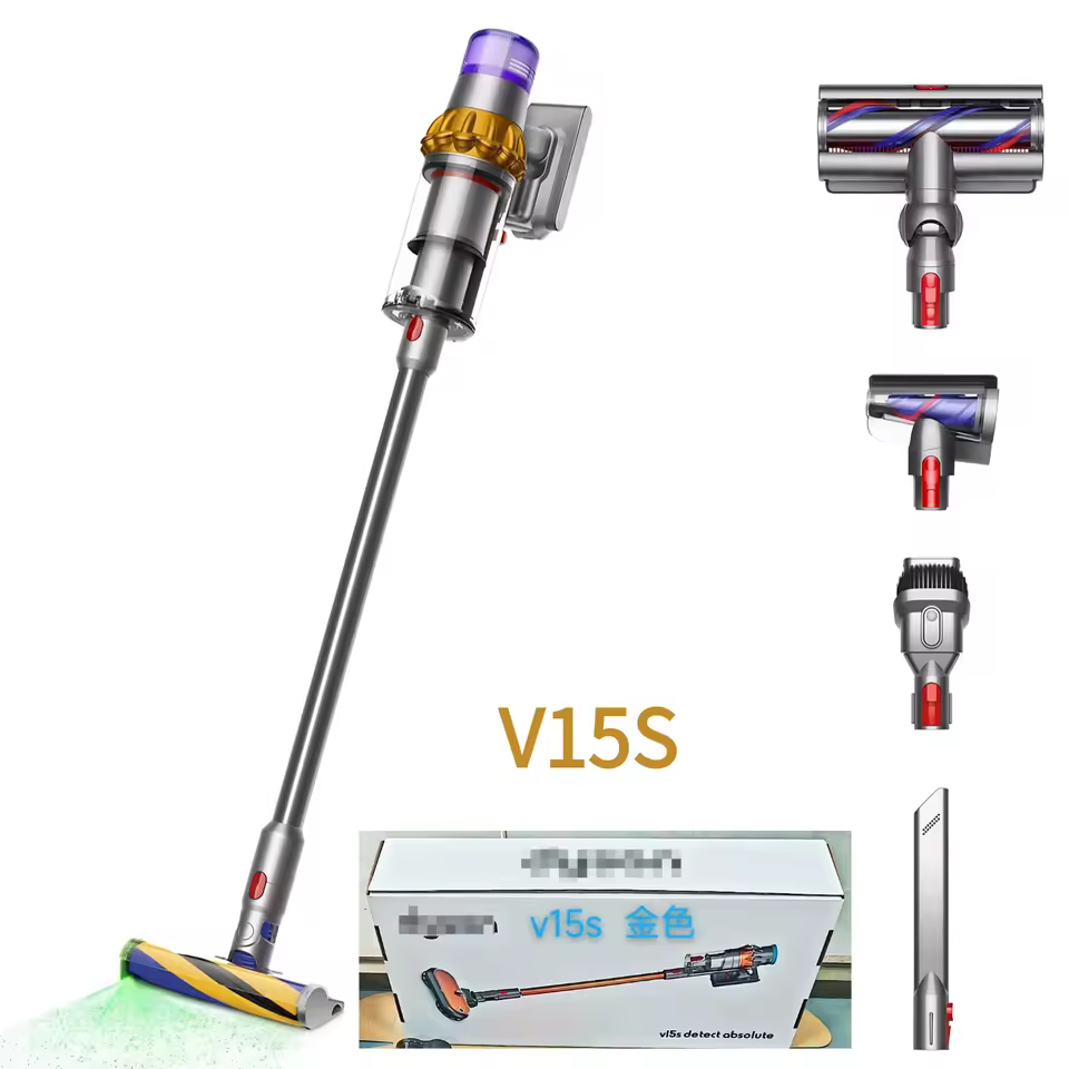 Dys 1:1 Replica V15s Gold 5-in-1 Cordless Wet And Dry Vacuum Cleaner For Home Car & Rv Bulk Shipping Available