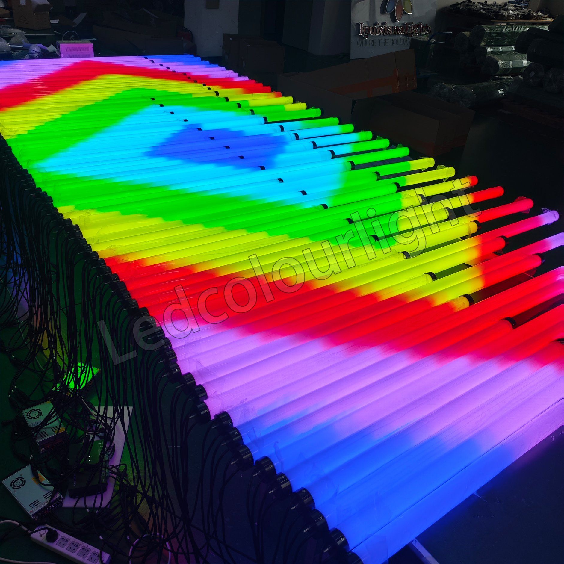 Outdoor 360 Degree RGB LED Stage Lights Interior Lighting LED Tube Light (Night Club KTV Restaurant Bar Factory Wholesale Cheap OEM ODM mini flood ceiling)