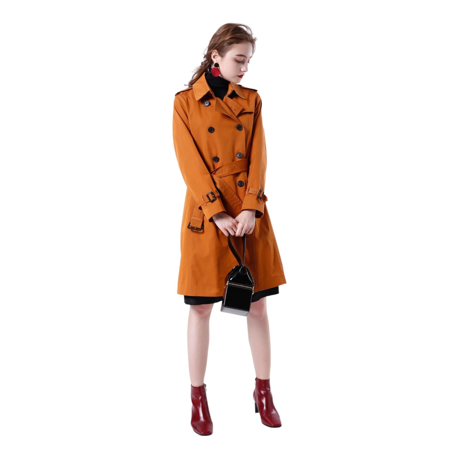 Refined Finish Design for a Polished and Timeless Look Made to Measure Women Trench Coat