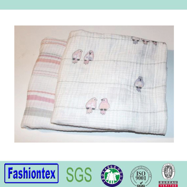 Hot Sale Infant Muslin Sleeping Swaddle Baby Large Muslin Square Soft Muslin Blanket