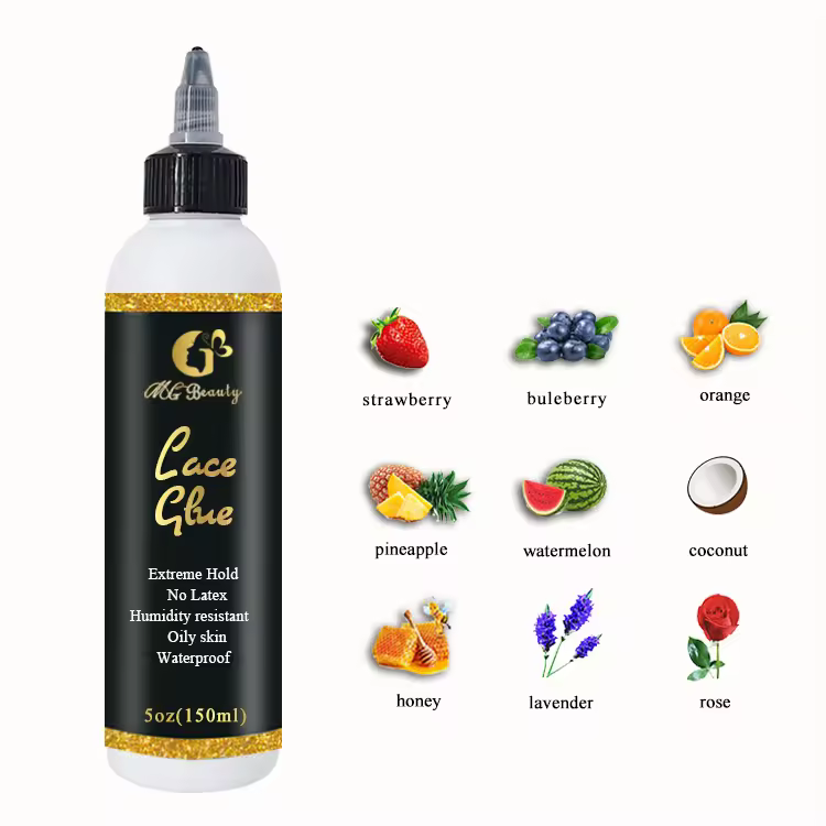 Private Label 150ml Extreme Hold Lace Wig Glue Waterproof Hair Extension Tools