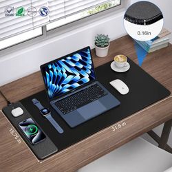 Wireless Charging Gaming Mouse Pad with 15W Fast Charge