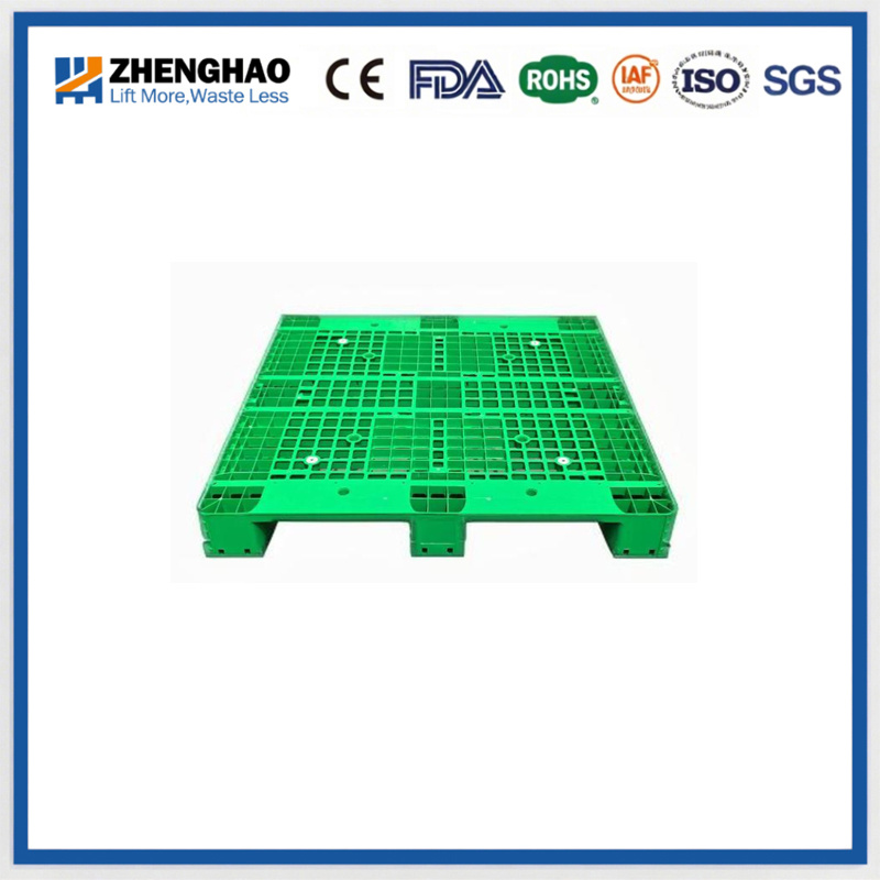 Hot Sale Nine Legged Transport Industrial 1200*1200 Recycled Welding HDPE Heavy Duty Flat Plastic Stackable Pallet Fruit Tray Flat for Goods