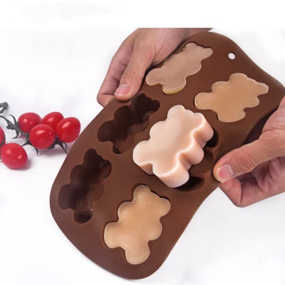 Factory Direct Sales Kitchen Utensil Cake Bear Silicone Mould