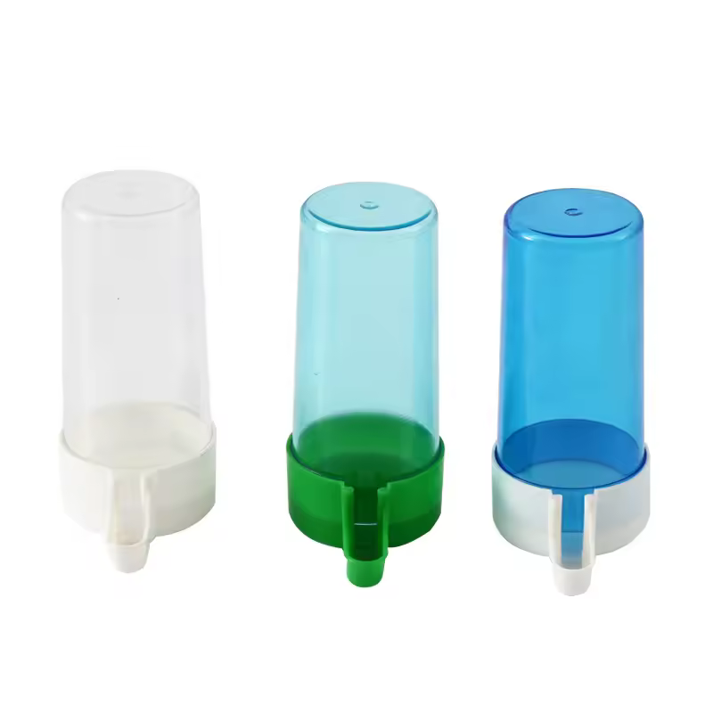 Wholesale Plastic Bird Feeder And Water Bottle Solid Pattern For Cage Breeding Of Chickens And Pigeons