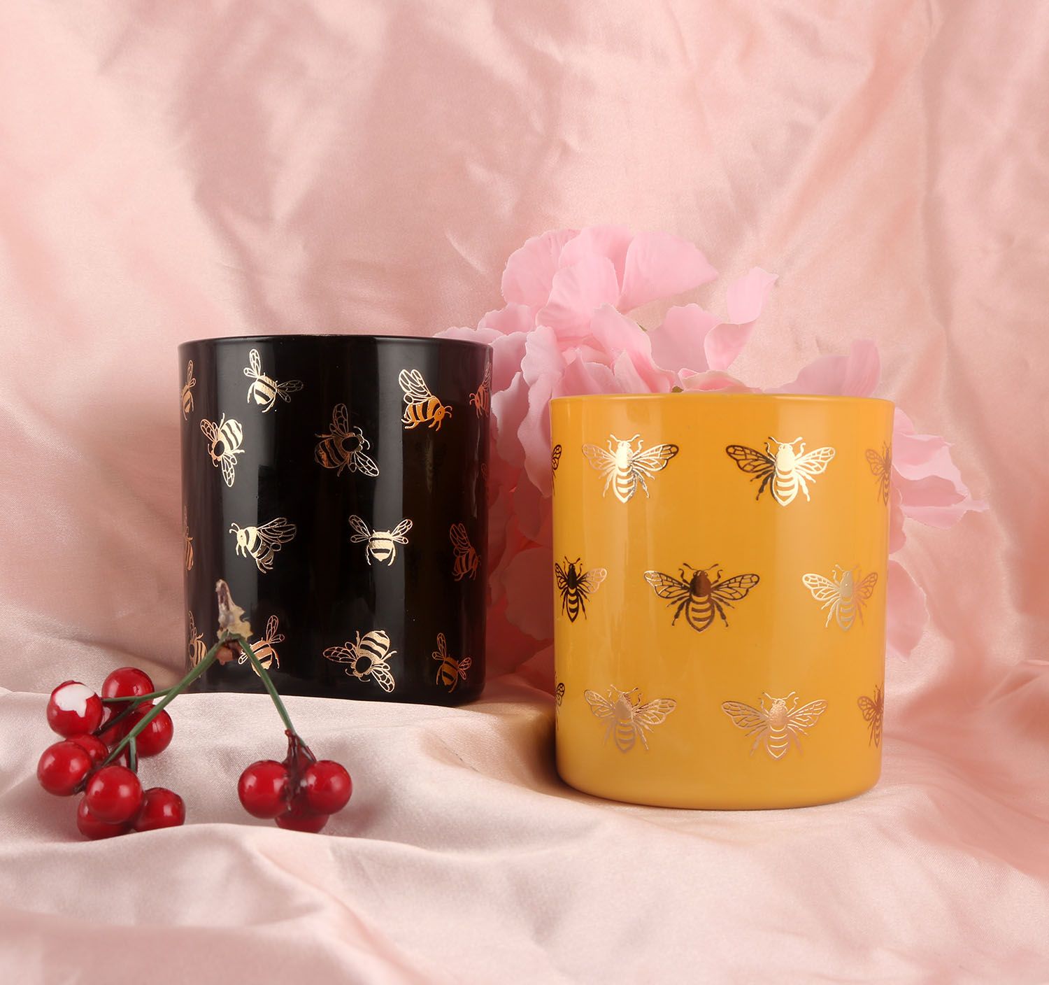 Wholesale Factory New Design Glass Scented Candle Holder for Home Decor