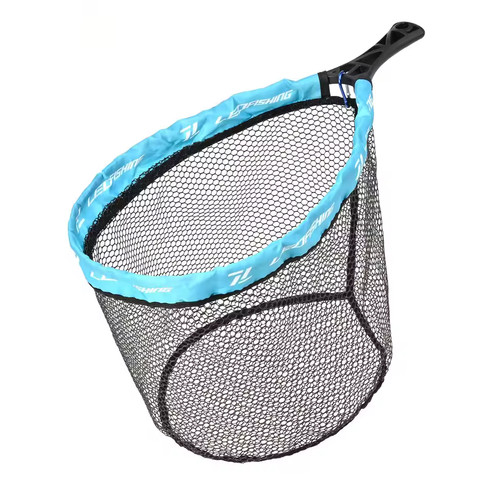 Oem Fish Landing Net Foldable Fish Landing Net With Handle Flexible Angling Catching Tool Heavy Duty Equipment For Shrimp Trout