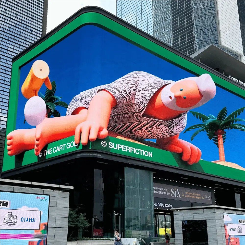 P8 Billboards Stage Background Outdoor Advertising LED Display Screen Prices LED Display Panels 3D Digital Signage Billboard