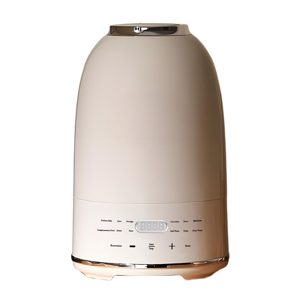 1.5L Eggshell-White Quiet Blender with Soundproof Cover