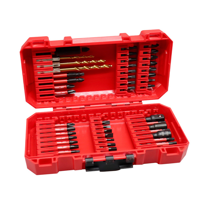 Tooljoy Factory Hot Sale Impact Bit Set Strong Magnetic All Head Model Tips Black High Hardness Screwdriver Bit for Repair