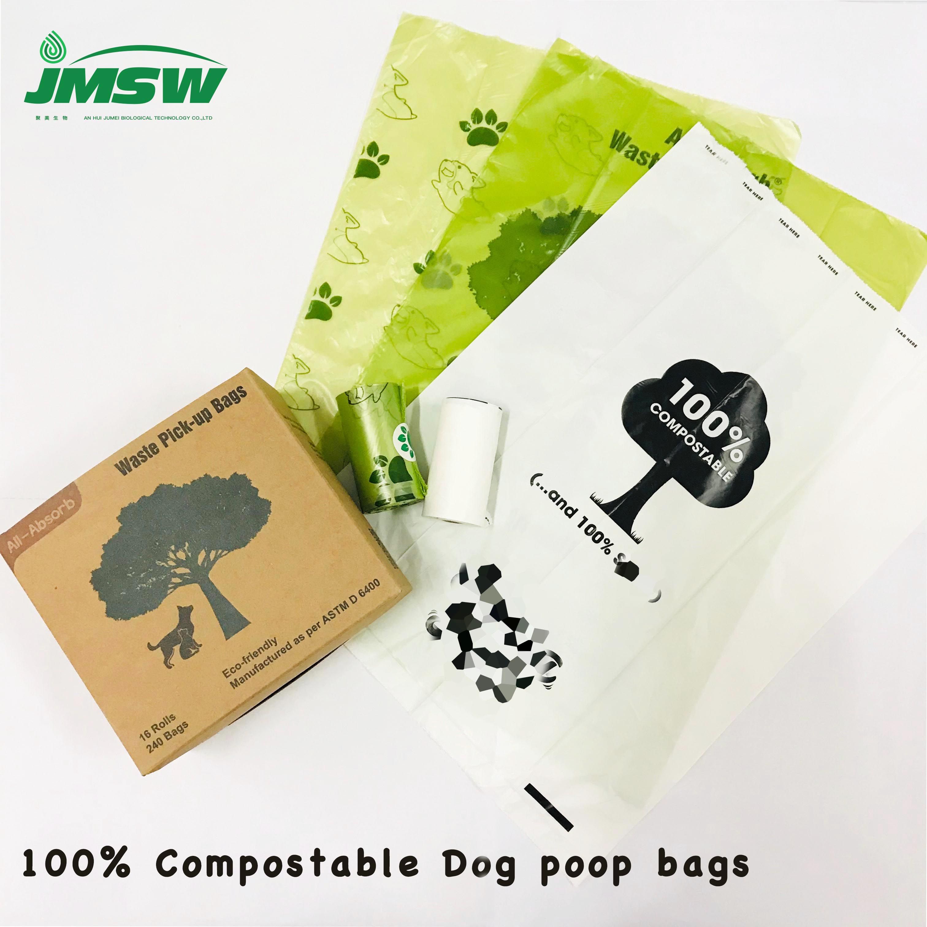 Premium Biodegradable Lavender Scented Strong Dog Poop Waste Bag with Dispenser
