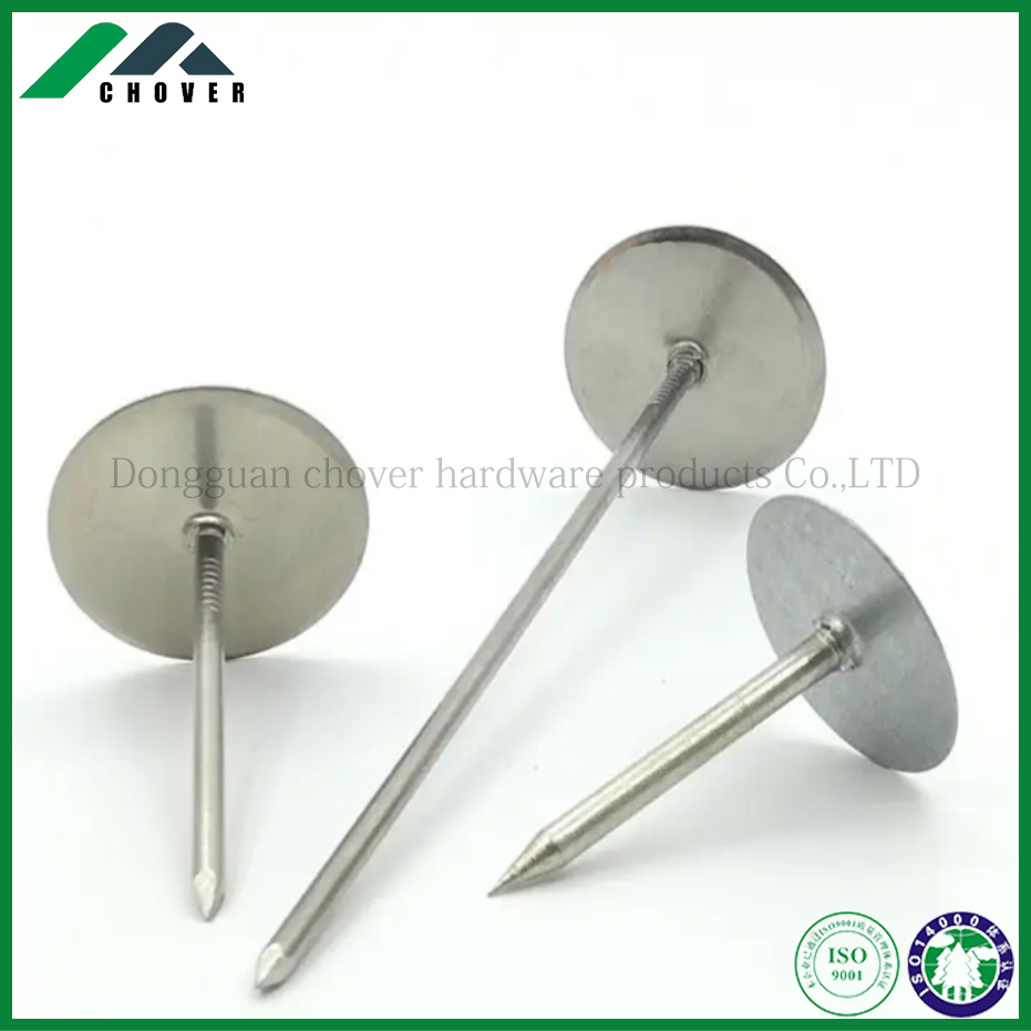 Aluminum Stainless Steel or Copper Round Cup Head Insulation Pins Weld Pins Boat Nails