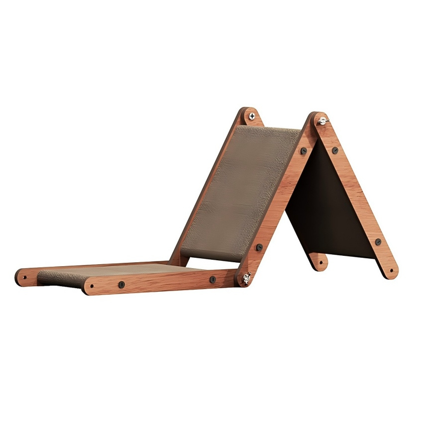 Triangle Shape Cat Scratching Board Toys for Active Cats