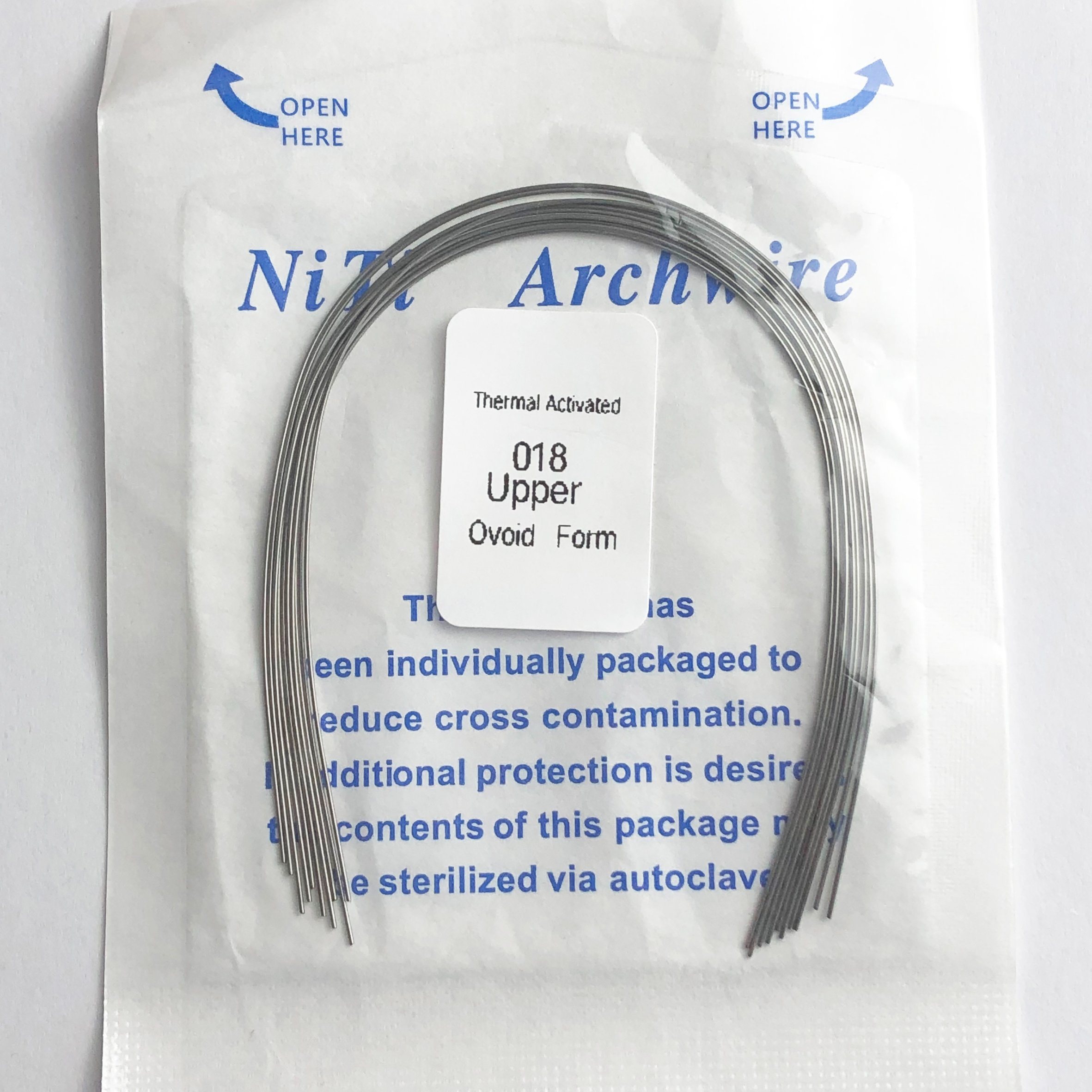 Orthodontic Wire Square Cover Dental Stainless Steel Orthodontics Arch Wires