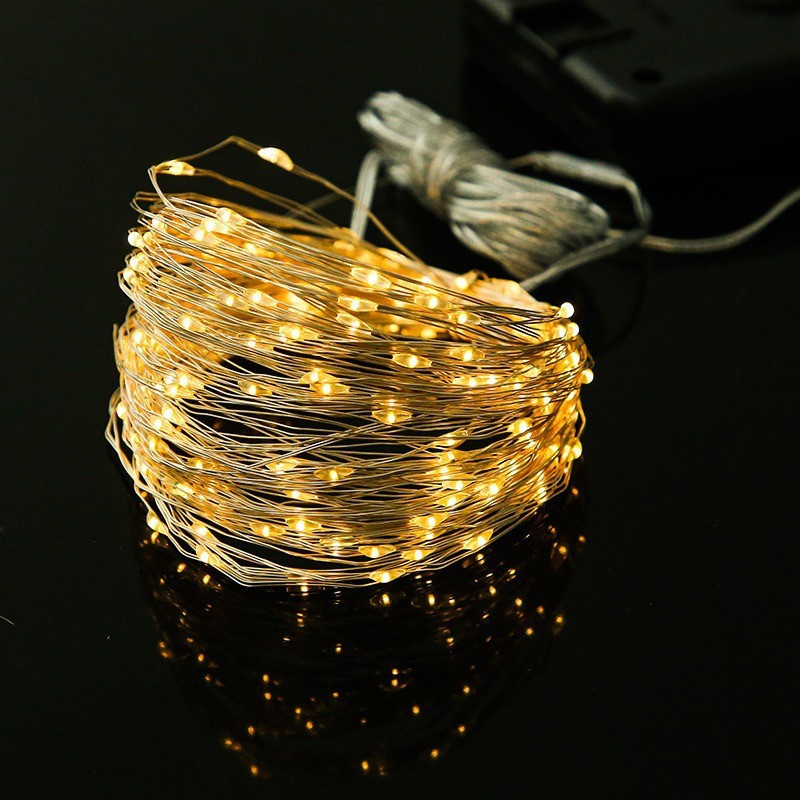 Wholesale Outdoor Waterproof Lights String Copper Wire String Decorative Lights LED Christmas Atmosphere Lights