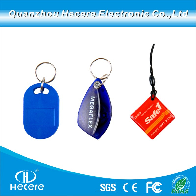 Promotional Contactless RFID Keychain RFID Epoxy Keychain