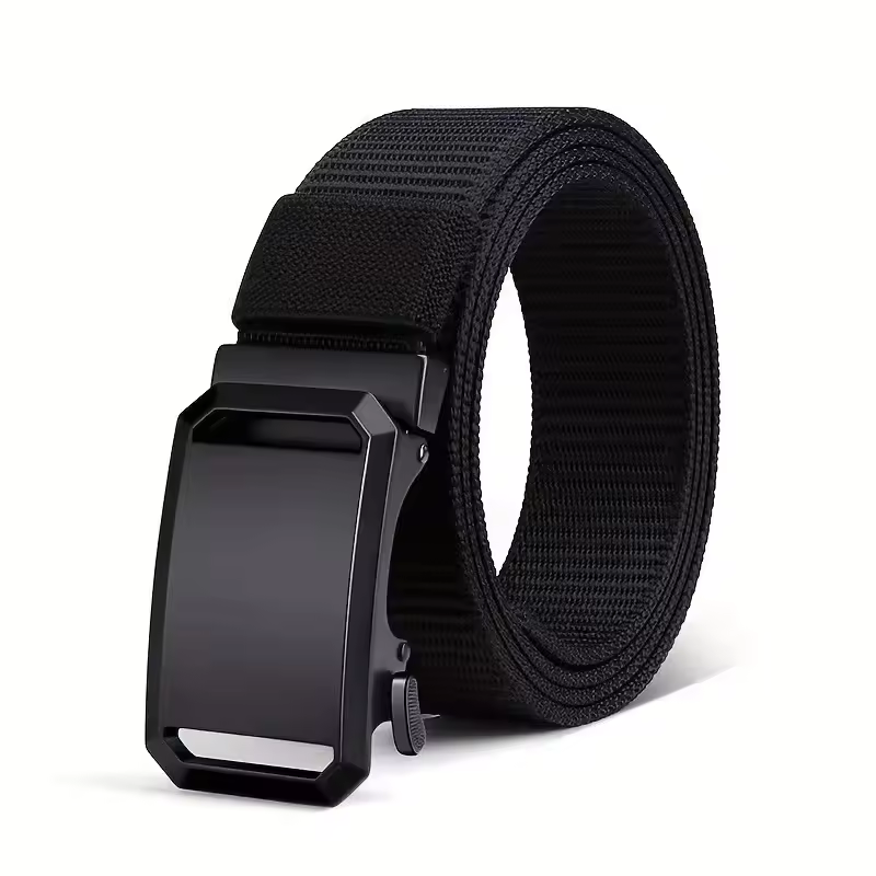 Wholesale Men's Outdoor Leisure Sports Pants Belt Casual Nylon Belt With Iron For Buckle For Students And Adults In Stock
