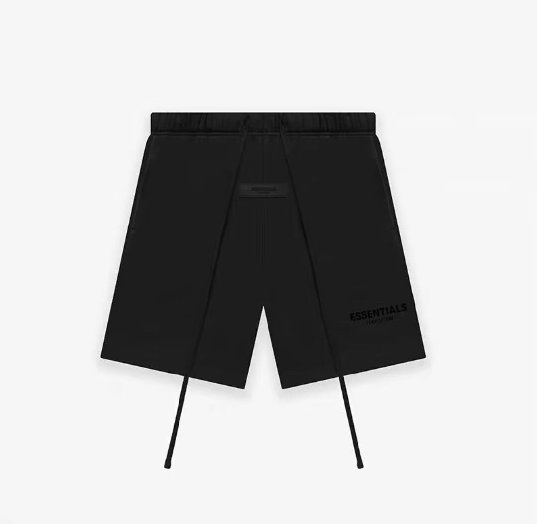 Essentials Elastic Waist Shorts Street-Ready Look with Flexible Fit