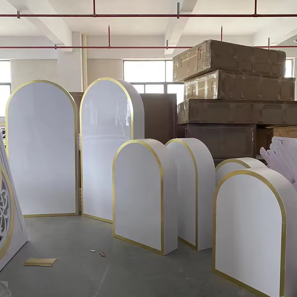 Luxury Wedding Decoration Backdrop Pvc Panel For Wedding Event Stage Decorations Set