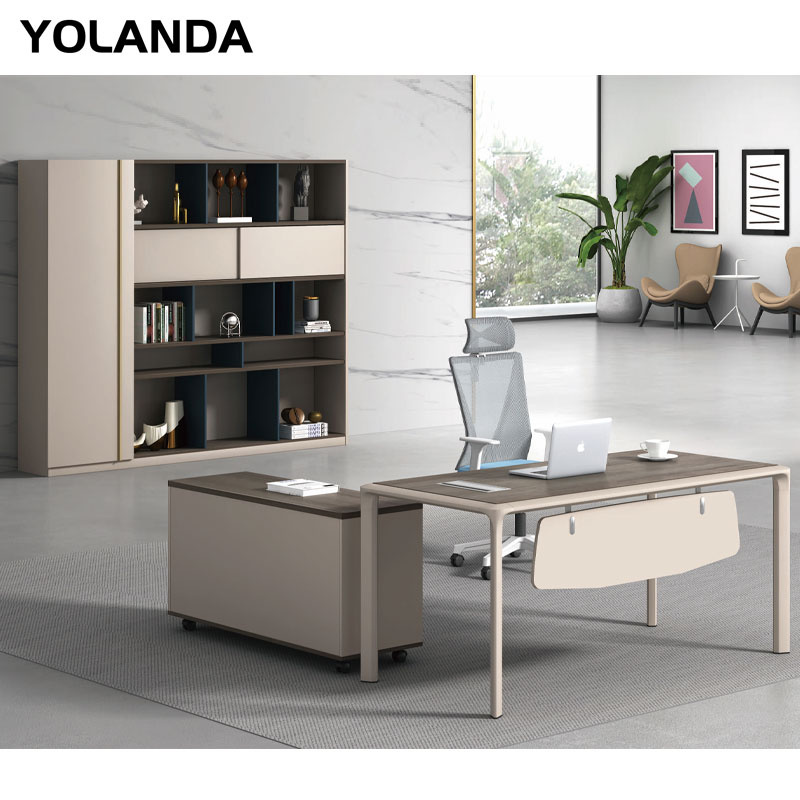 Yolanda Furniture Best Price Good Quality Luxury Modern Manager Room Executive Desk Office Design Bureau