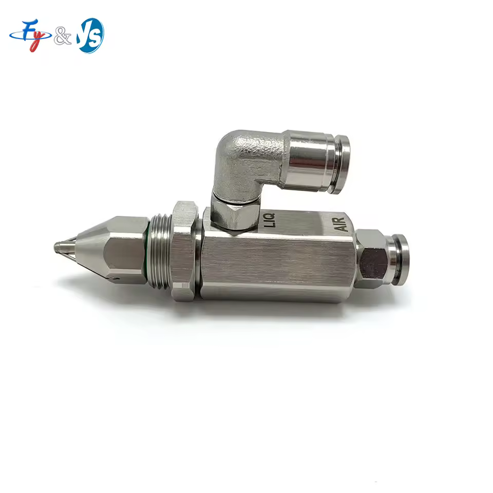 304ss High Quality Stainless Steel Ultrasonic Air Atomizing Nozzle,Sk508 Dry Fog Nozzle,Water Air Atomizing Mixing Nozzle