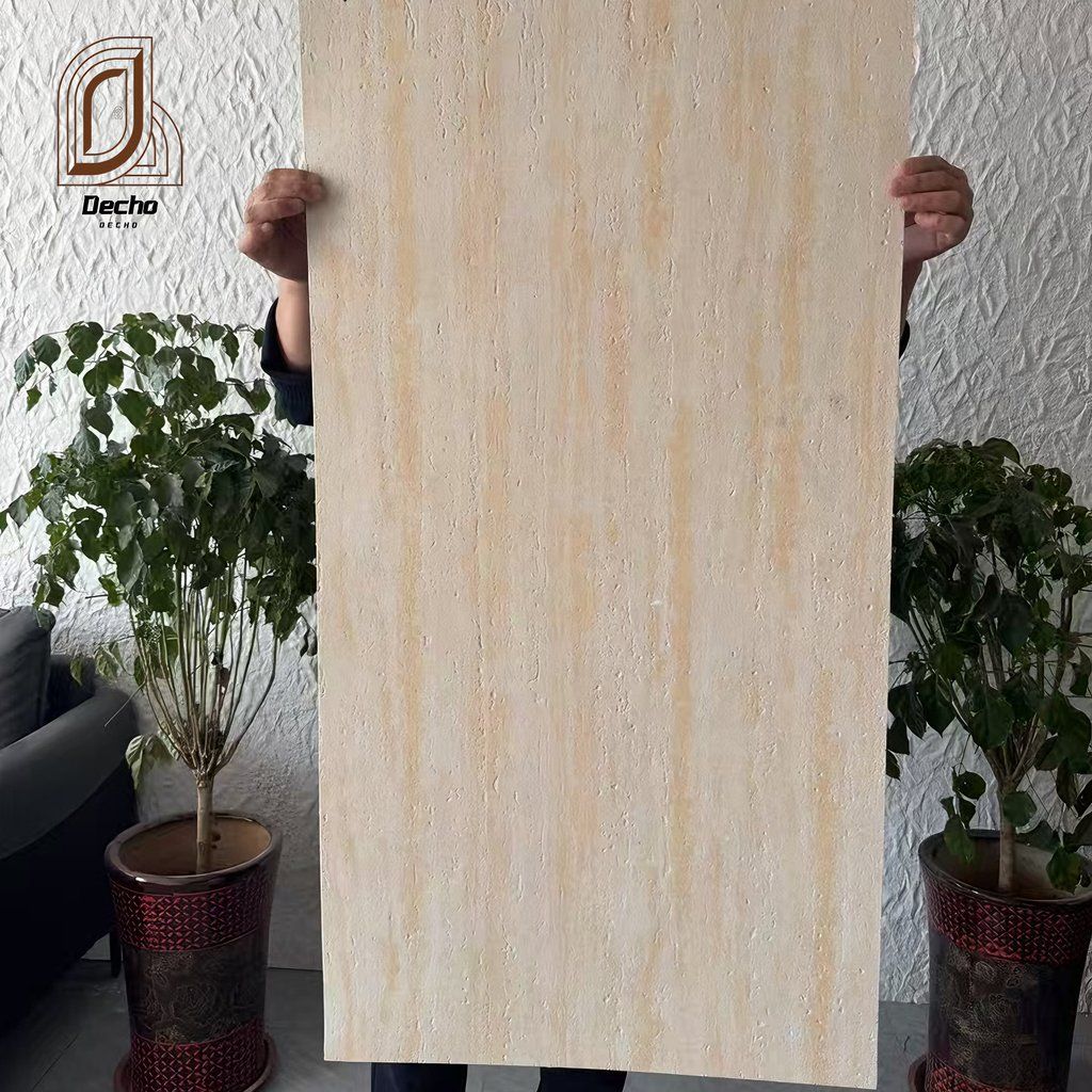 Exterior Mcm 3D Wall Panels Wall Interior Modern Cladding Home Decoration Wall Panel Travertine Stone Veneer Soft Flexible Tile