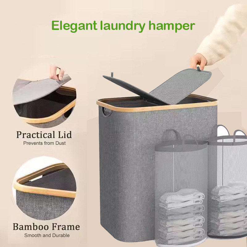 Waterproof Moisture-Proof Fabric Storage Bag Laundry Hamper for Cleaning Shoes Clothing Bathroom Items