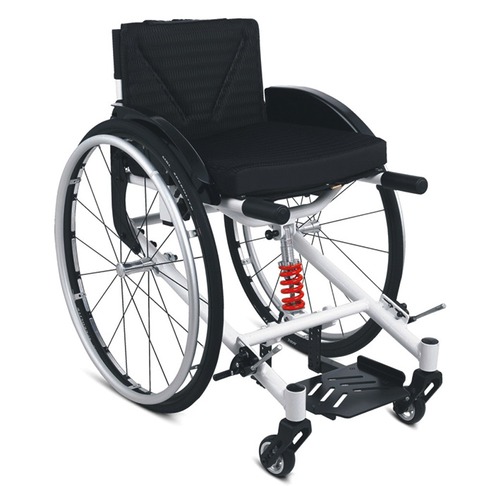 China Manufacturer Lightweight Manual Wheelchair Sporty Wheelchair for Outdoor