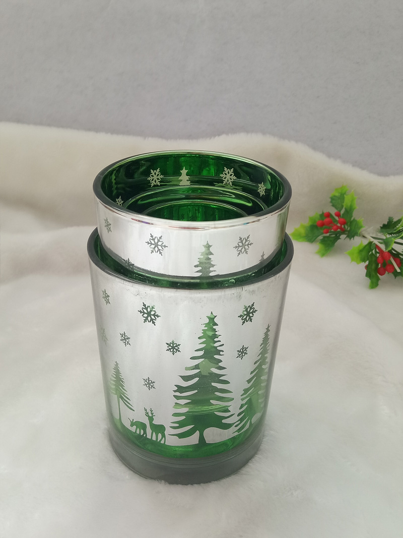 Hot Sales Hand Blown Glass Candle Holder for Home Decoration