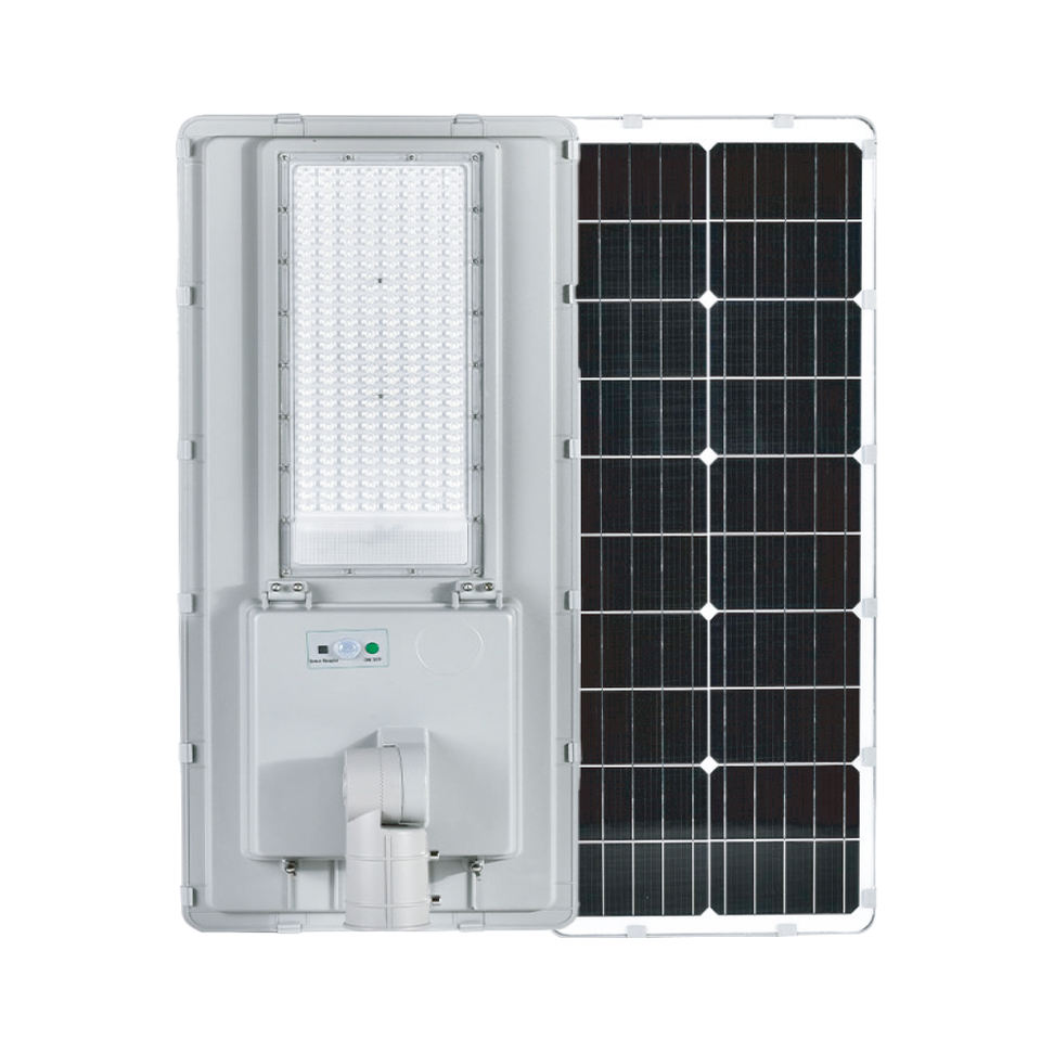 Stock Wholesale All-in-one Integrated 400w Waterproof Ip65 Solar Led Street Light Rohs Certified For Outdoor Road Lighting