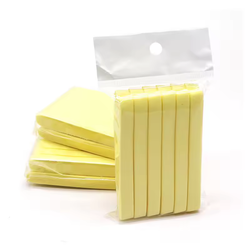 12pcs Pva Sponge Compression Facial Cleansing Strip Baby Cleanser Sponge