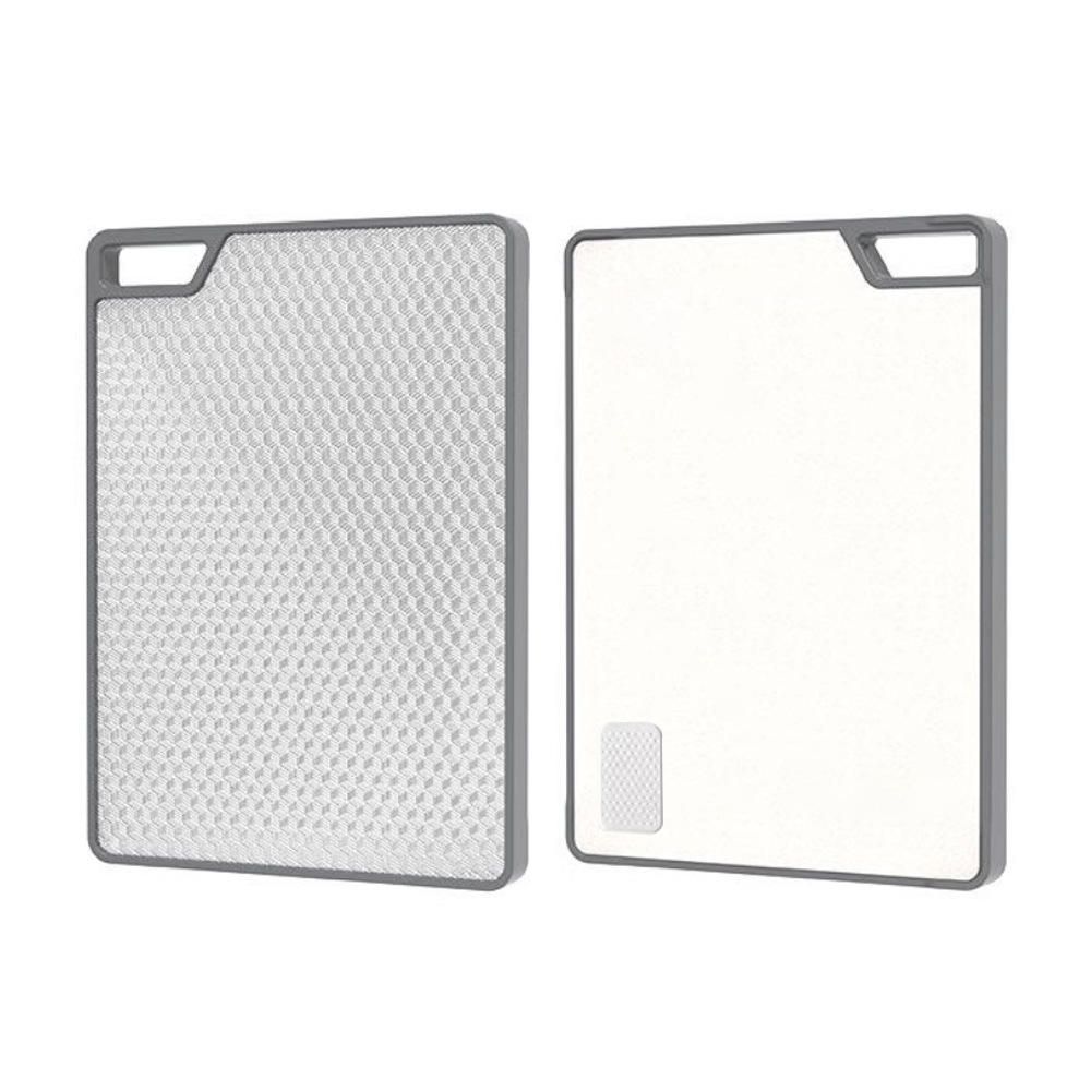 2024 Wholesale Price Stainless Steel+Wheat Straw Chopping Blocks for Kitchen Cutting Board Use Durable Chopping Blocks