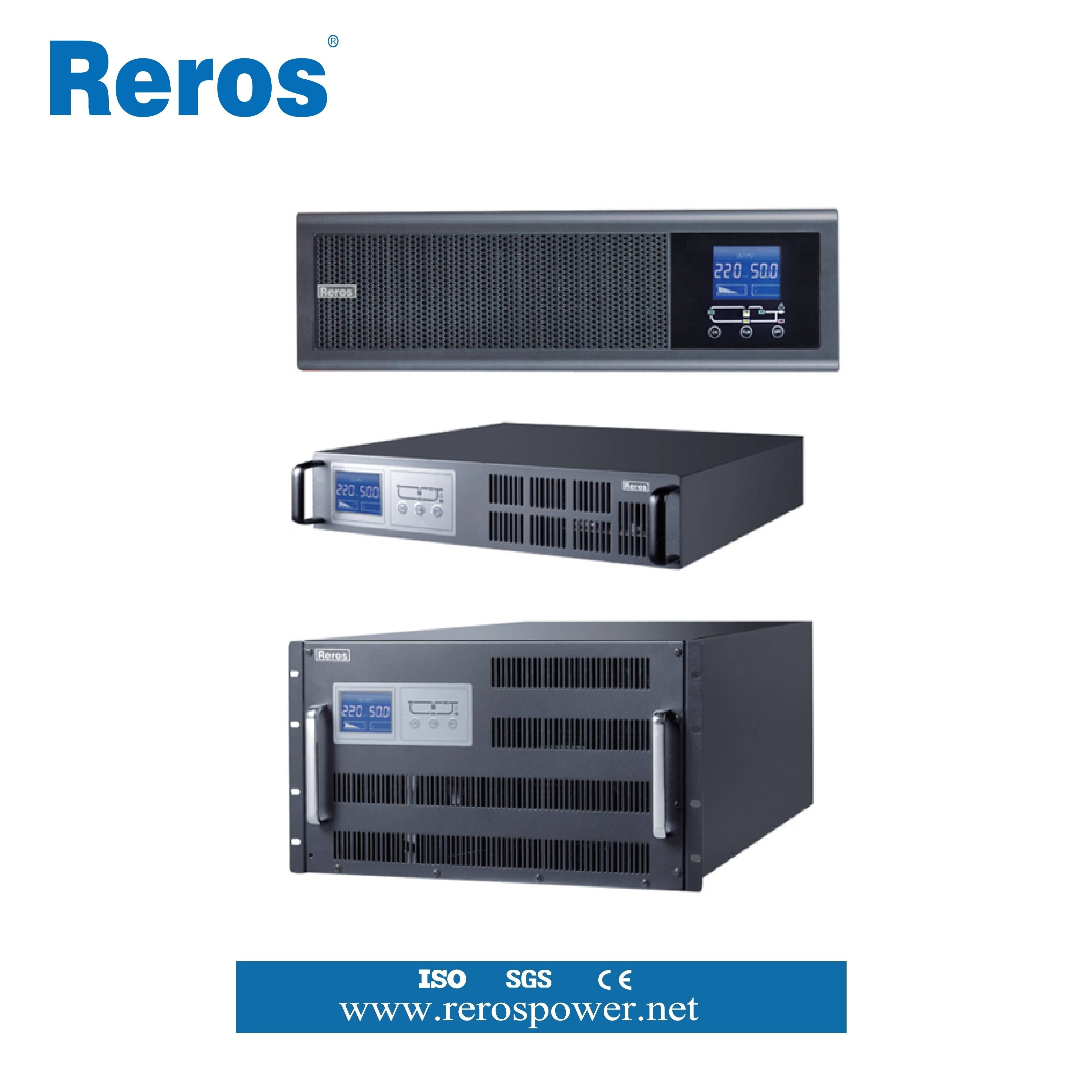 PF1.0 Rack Mount High Frequency RW1-20K Online Transformerless UPS Power Supply