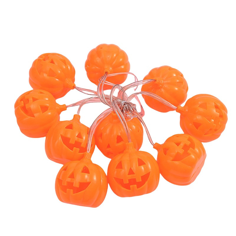 Newish Latest Hot Selling LED Decoration Halloween Decor Pumpkin String Lights for 100% Safety