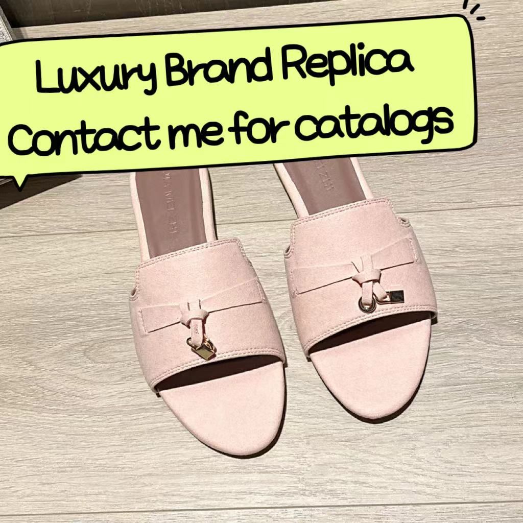 Summer New Fashion Colored Purple Diamond Replica Online Store Wholesale Fashion Replicas Shoes Flat Lady Slippers Women Brand Sports Shoes Designer Replicas